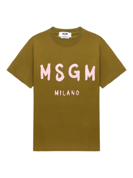 Top Msgm verde