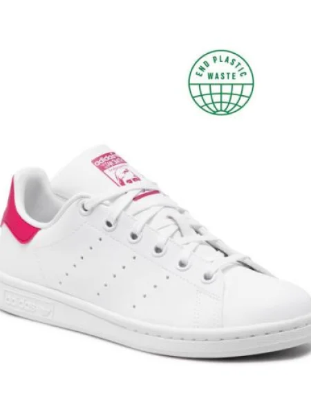 Sneakers adidas Stan Smith J alb