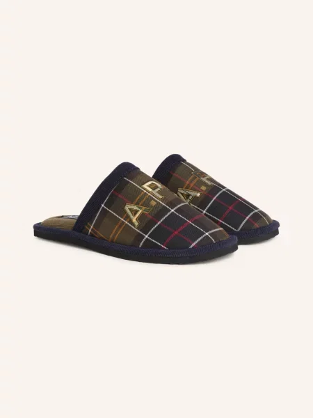 Barbour Kapcie gruen czerwone
