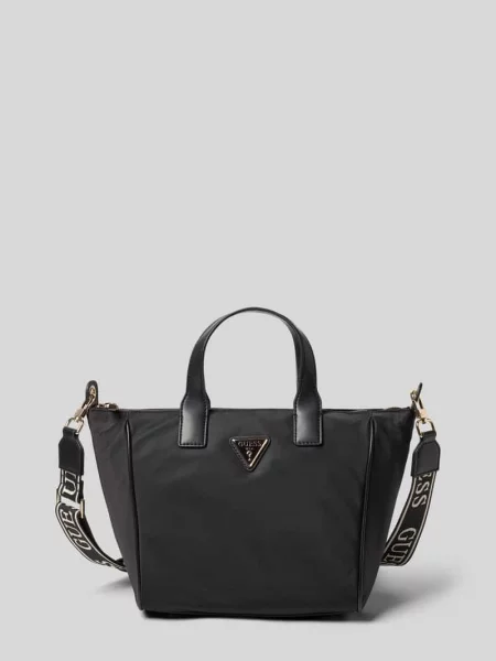 Shopperka Guess z logo czarna