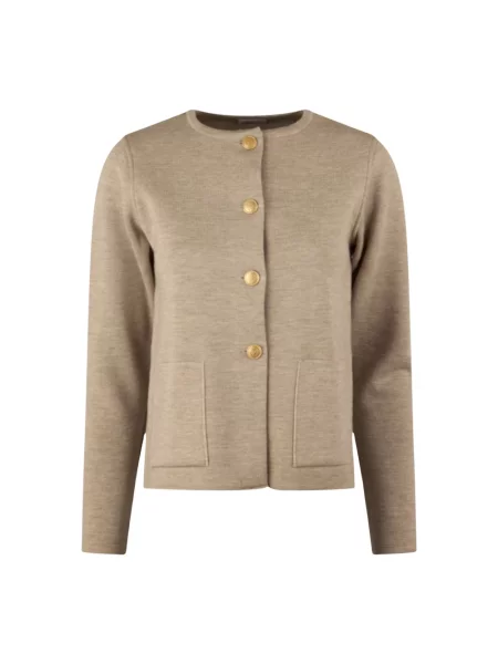 Kardigan Stenströms wełniany beżowy