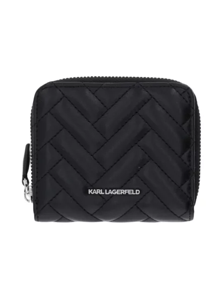 Karl Lagerfeld portfel K/BRICK czarny