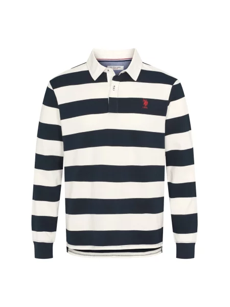 U.S. POLO ASSN. Tricou UMTarik' alb