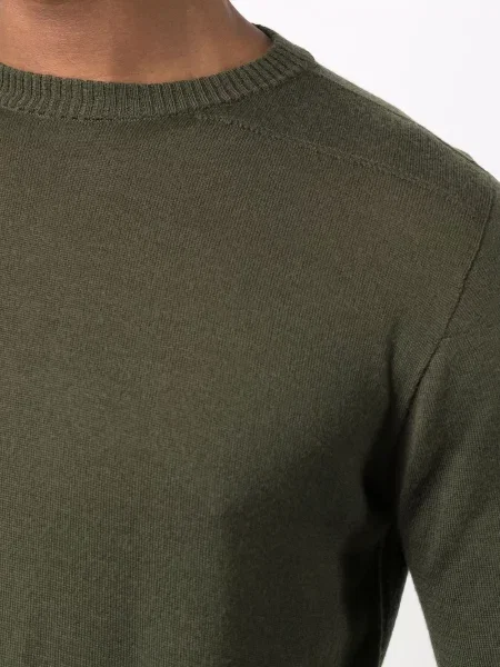 Μάλλινος πουλόβερ Rick Owens πράσινο