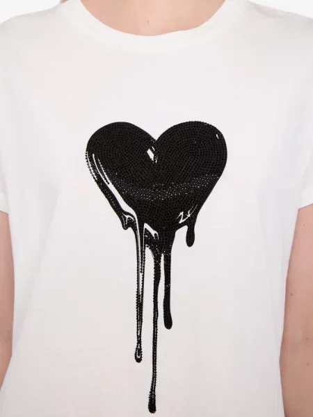 Tricou Zadig&voltaire alb