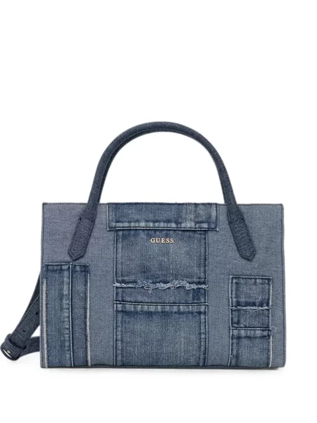 Geantă shopper Guess albastru
