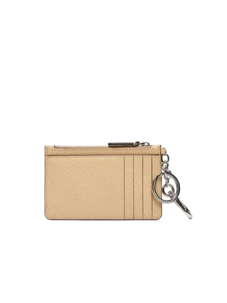 Etui na karty kredytowe LAUREN RALPH LAUREN beżowy