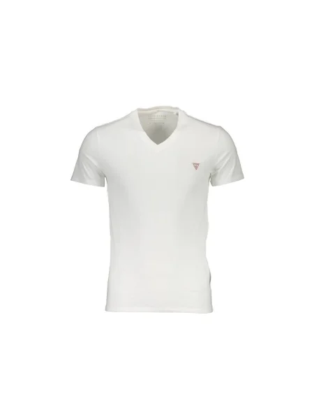 Tricou Guess Jeans alb