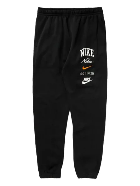 Pantaloni scurți Nike tricotate alergare cu broderie gri