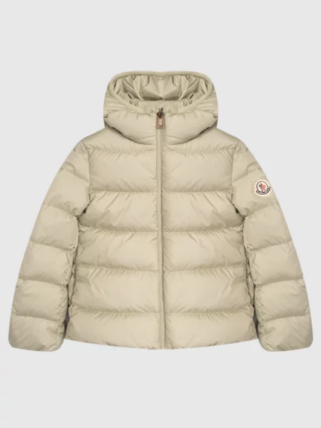 Детский пуховик Moncler Enfant зеленый