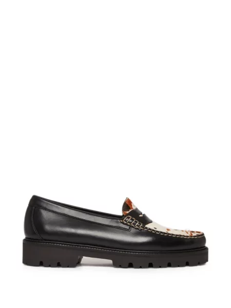 Pantofi loafer G.h.bass cu imagine negru