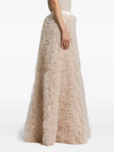 Maxi fusta maxi Peserico cu volane