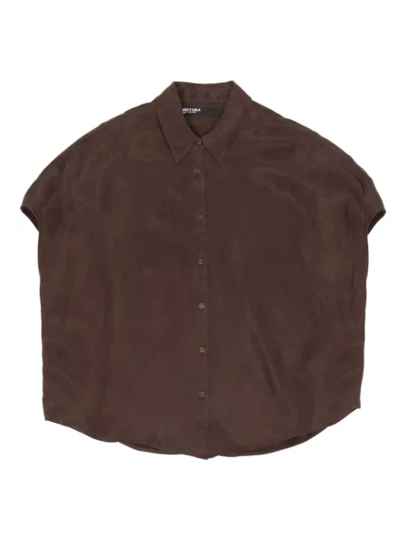 Cămașă Bimba Y Lola scurtă maro