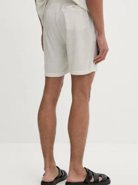 Calvin Klein rövidnadrág férfi viszkózzal bézs