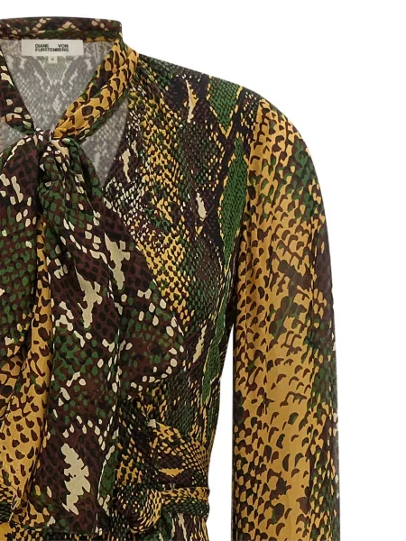 Гащеризон Dvf Diane Von Furstenberg с принт жълто