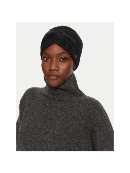 Компелкт шапка и лента за глава Calvin Klein черно