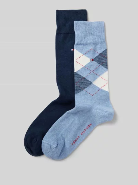 Skarpety w zestawie 2 szt. Tommy Hilfiger granatowe