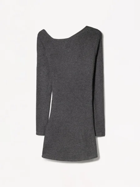 Bershka Haljina melange siva