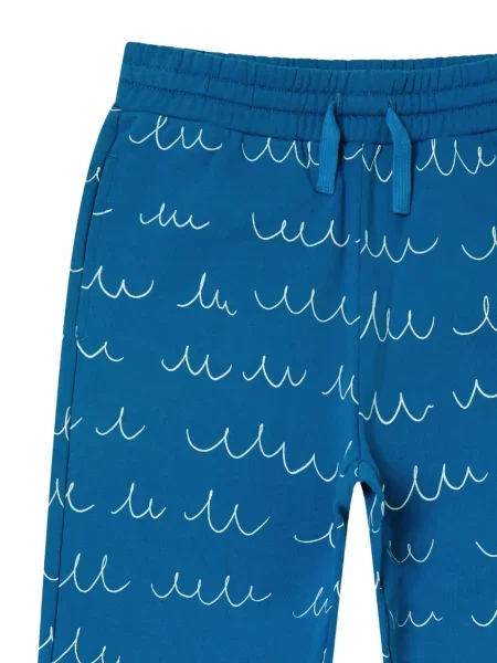 Spodnie dziecięce Stella Mccartney niebieskie