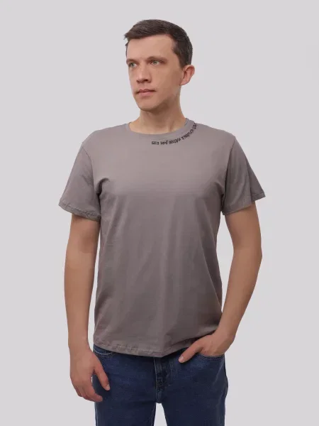 Футболка LUMO віскоза/поліестер сірий