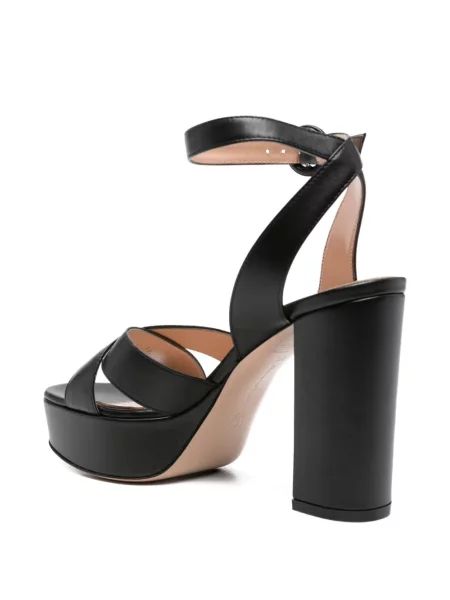 Sandale Gianvito Rossi cu platformă negru