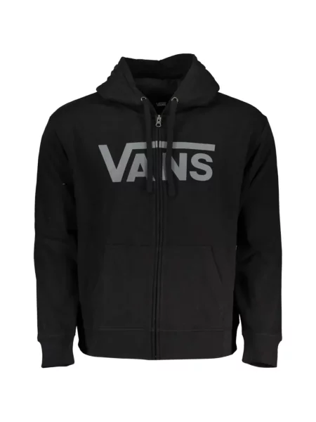 Hanorac cu glugă Vans cu imagine negru