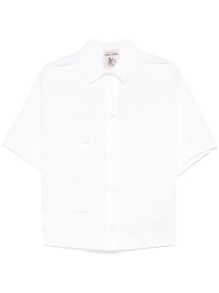 Koszula Semicouture popelinowa biała