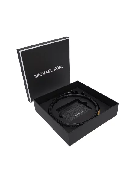 Набір чохол на картки і ремінь MICHAEL Michael Kors чорний