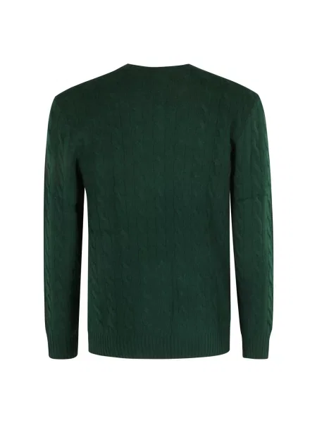 Sweter Polo Ralph Lauren wełniany zielony