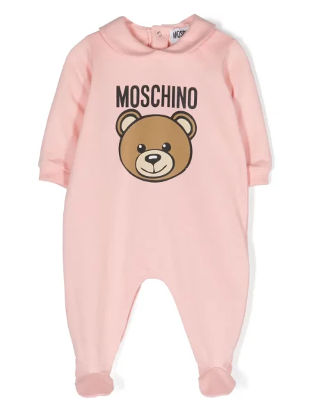 Body dziecięcy Moschino różowy