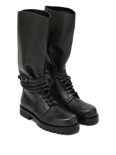 Botine Durazzi Milano cu cataramă verde