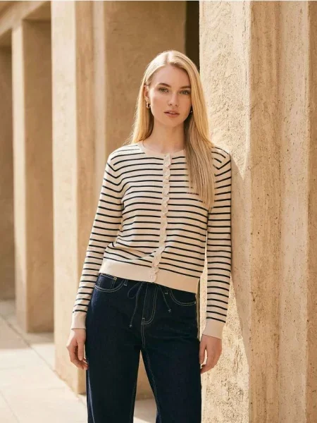 Кардиган різнобарвний