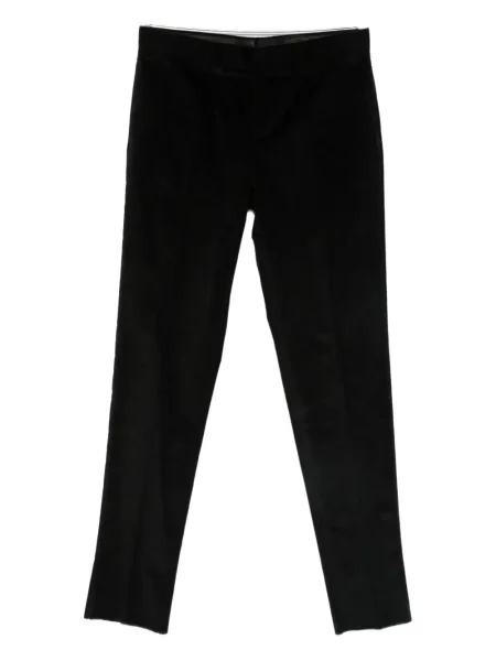 Pantaloni Lardini de catifea cord negru