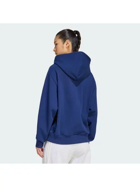 MIKINA S KAPUCÍ ADIDAS KIT SMALL LOGO modrá