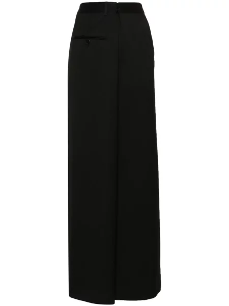 Fusta maxi Mm6 Maison Margiela negru