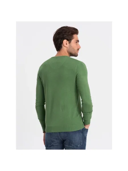 Textil Ombre Pánský klasický svetr Pheselus zelená