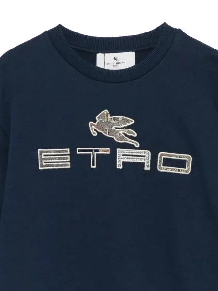 Sweter dziecięcy Etro niebieski