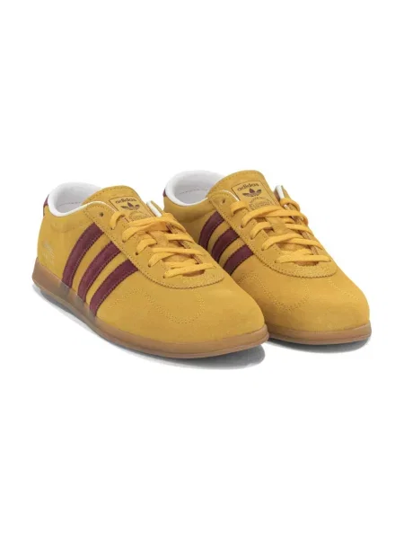 Sneakersy Adidas Originals zamszowe żółte