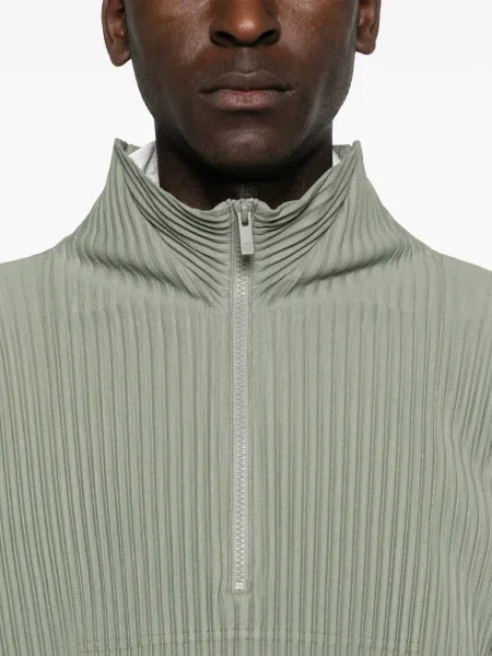 Риза Homme Plissé Issey Miyake зелено