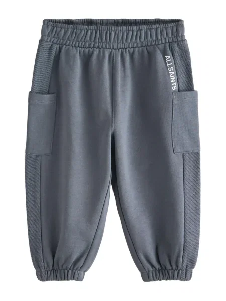 SmALLSAINTS Pantaloni gri alb