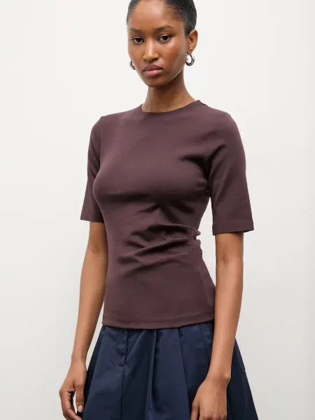 Majica kratkih rukava Answear.LAB smeđa