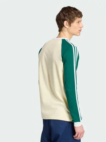 Лонгслів adidas 3 Stripes жовтий