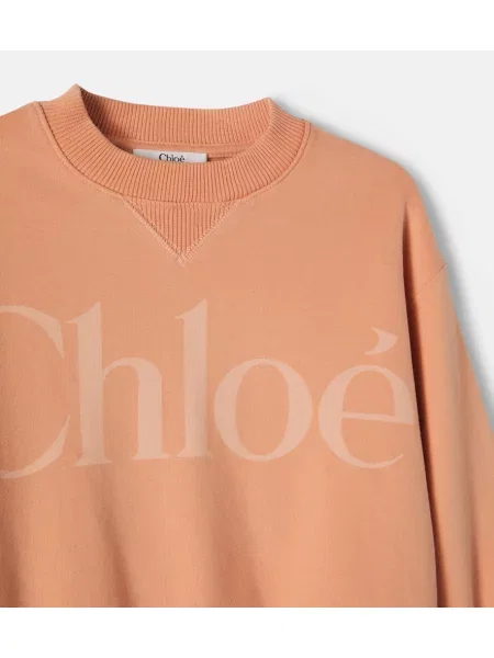 Gyerek melegítő felső Chloe narancsszínű