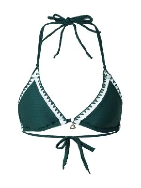 Banana Moon Sutien costum de baie verde închis alb