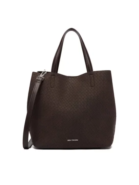 GINO ROSSI Дамска чанта Тъмнокафяв