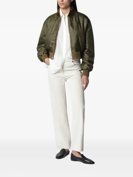 Reversibil geacă bomber Arma verde