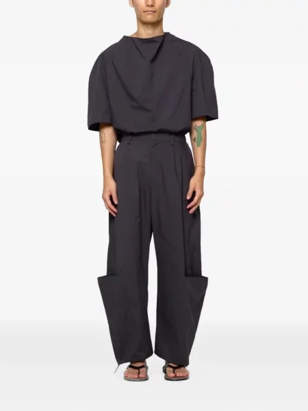 Pantaloni Amomento business gri