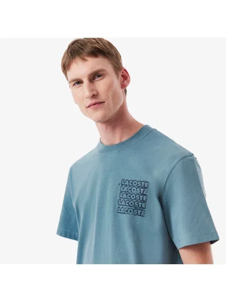 Lacoste футболка чоловіча Classic Fit блакитна