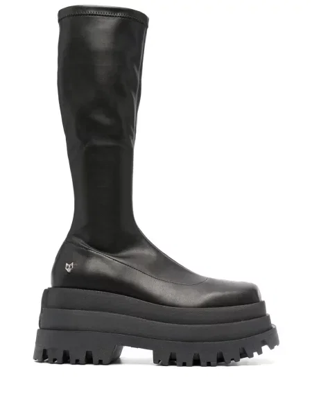 Cizme Naked Wolfe cu platformă negru