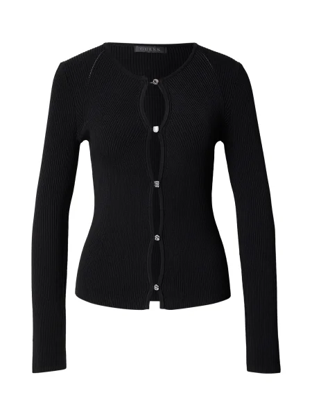 GUESS Pletena jopa STELLA' črna